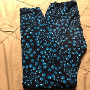 Blue Bubble LuLaRoe Leggings